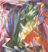 Franz Marc The Birds (mk34) oil on canvas